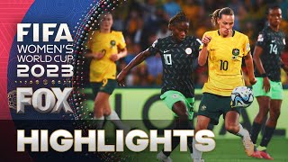 Australia vs Nigeria Highlights  2023 FIFA Womens World Cup [upl. by Terpstra]