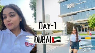 DAY 1 in DUBAI 🇦🇪 canon office  HERIOT watt university [upl. by Turpin]