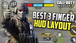 BEST 3 FINGER CLAW HUD Setup  New 3 Finger Claw Setup  Tips amp Tricks  COD Mobile [upl. by Emile694]