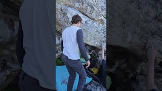 A chaotic send  Cremora 7A echovalley bouldering capetown [upl. by Namia]