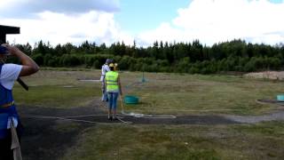 Final SM Olympic Skeet 2014 Andreas Björnesund  Henrik Larsson [upl. by Ahseiyk]