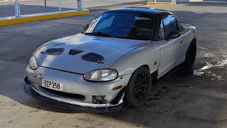 Mx5 nb 18 supercharger track day [upl. by Leirad]