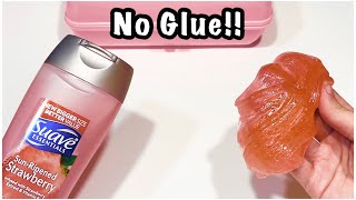 Shampoo Slime 🌟 How To Make Easy No Glue Shampoo Slime [upl. by Waki]