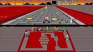 Super Mario Kart Hack Limited 8 Classic  in HD 169  SNES  bsnes [upl. by Ayanahs]