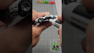 Trying the Dry Eraser technique to remove Hotwheels Decals Pt2 diecast custom 164 matchbox [upl. by Guimar]