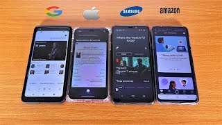 Google Assistant 20 Vs Siri Vs Bixby Voice 20 Vs Alexa  Whos Better In 2020 [upl. by Aniaz]