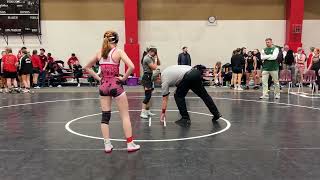 2024 3rd Clinton Prairie Annual Nationals Breanna Chau vs Katelyn Holmes 105 [upl. by Andy]