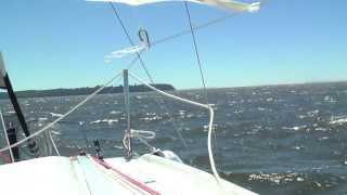 Macgregor 26M TicketyBoo 45ft sea [upl. by Earehc]