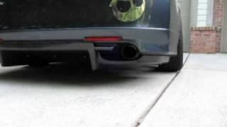 TSX Js Racing Exhaust Outside Rev [upl. by Eiba242]