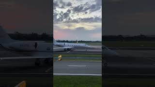 Private jet at Seletar Airport plane fypシ゚viral [upl. by Gabriel654]