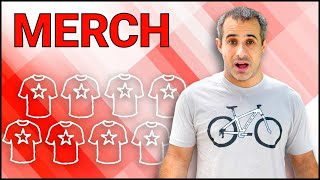 Merchandise  Making Money Beyond Ads ft Seths Bike Hacks [upl. by Eanad]