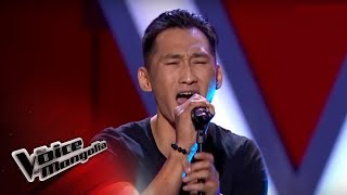 SainbilegB  quotDakotaquot  Blind Audition  The Voice of Mongolia 2018 [upl. by Uos]