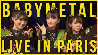 BABYMETAL Live at the Olympia Paris France 06 Dec 2023 [upl. by Nynahs136]