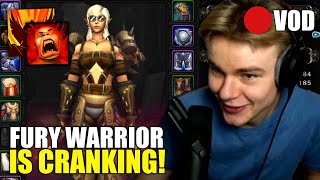 Fury Warrior Is BLASTING In 1105 Arenas FULL VOD [upl. by Mikey]