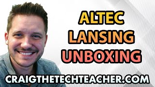 Altec Lansing VS2620 Desktop Speakers Unboxing [upl. by Naujek]