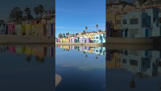 Capitola beach CA a colorful beach town beachyoutubeshortsshortvideosbeautifuldestinations [upl. by Yedarb]