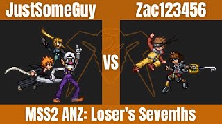 JustSomeGuy Multiple vs Zac123456 Sora Naruto  SSF2 Losers Top 8  Monte Sunday Series 2 ANZ [upl. by Quenna]