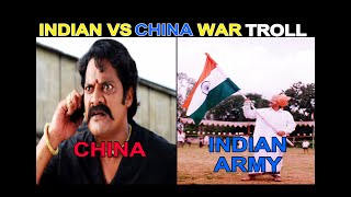 INDIAN VS CHINA WAR TROLL KANNADA  India china Border Fight Troll  Kannada Central [upl. by Cressler]