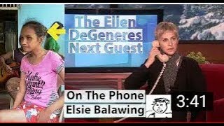 NEXT ELLEN DeGENERES Guest  BLIND FILIPINA Elsie Balawing [upl. by Elicec]