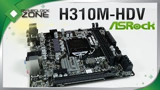 รีวิว ASRock H310MHDV  บอร์ด Gen 8 ราคาสองพัน [upl. by Karleen111]