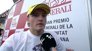 Moto3™ Valencia 2014 – Jack Miller interview [upl. by Osyth]