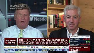 Bill Ackman FULL CNBC Segment SEC concerns killed PSTH x Universal Music deal [upl. by Joslyn]