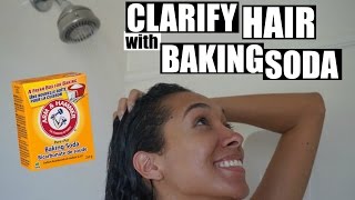 How To Clarify Your Hair Using Baking Soda [upl. by Ailina]