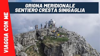 Grigna Meridionale salita da Cresta Sinigaglia e discesa da Cresta Cermenati [upl. by Ynatil]