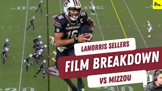 South Carolina Football LaNorris Sellers BEST Throws vs Mizzou amp Reaction [upl. by Utta93]