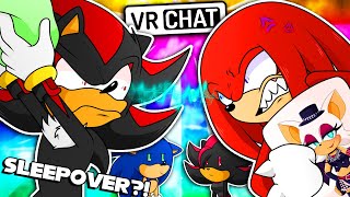 SHADINA AND SHADOWS SLEEPOVER VR Chat [upl. by Dionisio]