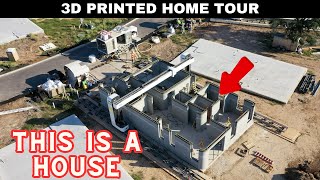 Step inside the Future 3D Printed Home Tour  Georgetown Tx [upl. by Lynette33]