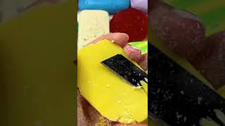 Soap shaving nd cutting bysoapsoulshortssatisfyingoddlysatisfyingsoapcuttingsoothingtrending [upl. by Airamat]