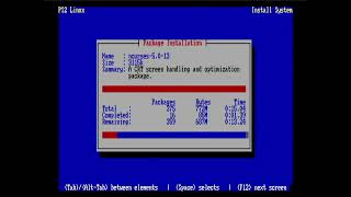 PS2 Linux Release 10 Install [upl. by Kentigerma681]