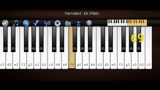 Hamdard  Ek Villain by the Piano 🎹 [upl. by Anitsyrhk]