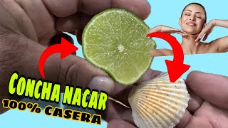 Cómo Hacer CREMA para la CARA 100 CASERA  CONCHA DE NACAR [upl. by Leid695]