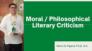 MoralPhilosophical Literary Criticism [upl. by Kenric754]