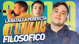 DESCENDIÓ DE FMS PERO NOS ENAMORÓ A TODXS 😍 LA BATALLA PERFECTA DE REPLIK EN 2019 [upl. by Angelica]