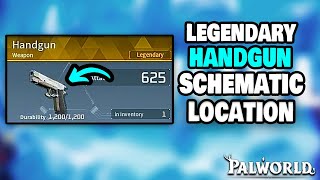 How To Get The Legendary Handgun Schematic in Palworld LOCATION [upl. by Ahseiyt203]