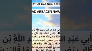 ARBACIIN NAWAWI XADIISKA 3AAD ARBACIIN NAWAWI XADIISKA 35k AAD followersfollowersfollowers [upl. by Boor]