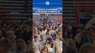 IL NAPOLI BASKET PERDE ANCORA  Feroce contestazione DEI TIFOSI 😔👀 shorts [upl. by Heathcote445]