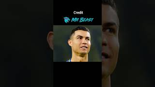 Who Is Win 1000000😲 Mrbeast vs Cristiano Ronaldo shorts mrbeast viralshorts [upl. by Malet]