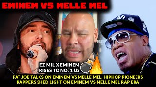 Fat Joe Speaks on Melle Mel DISSING Eminem and Says This to Pioneers “Don’t Block Your Blessings” [upl. by Lanor423]