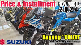 Kumpletong Presyo ng Suzuki Motorcycle ngayon 2024  Price Update  all Models [upl. by Oyek]