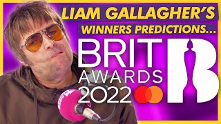 “They’re Not Rock” BRIT AWARDS 2022 Winner Predictions by Liam Gallagher [upl. by Anrak29]