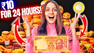 Living on ₹10 for 24 hours😱Shocking Experience😰 SameeSingh51 [upl. by Rriocard]