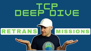 How TCP RETRANSMISSIONS Work  Analyzing Packet Loss [upl. by Clevie]