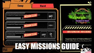 Limbus Company Walpurgis Easy Missions Guide [upl. by France382]