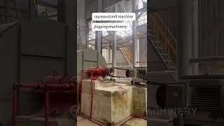 Raymond mill machine grinding powder production line raymond mill grinding powder jycrusher [upl. by Vickey]