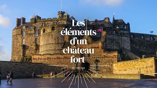 Les éléments dun château fort  2e Histoire [upl. by Adnarrim]