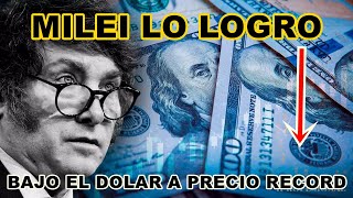 BAJO EL DOLAR BLUE A UN PRECIO RECORD  UNA BUENA NOTICIA PARA LA ARGENTINA D [upl. by Odracir]